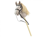 M&auml;nguala | PC | Konsoolid | Tarvikud // M&auml;nguasjad ja m&auml;ngud lastele // Koń na kiju hobby horse light grey szary