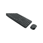 Logitech MK235 Set - Tastatur und Maus - kabellos DE - Black