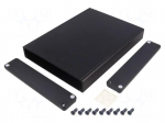 Enclosure: with panel | 1455 | X: 165mm | Y: 220mm | Z: 30mm | aluminium