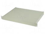 Enclosure: 19" standard | 1U | grey | Enclos.mat: steel | Y: 350mm