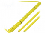 Wire: coiled | &Ouml;LFLEX&reg; SPIRAL 540 P | 4G1mm2 | unshielded | PUR | 1m