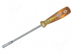 Screwdriver | hex socket | Series: HD Classic | Blade length: 130mm