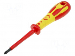 Screwdriver | insulated | Phillips | PH1 | Blade length: 80mm | 1kVAC