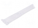 Insulating tube | Mat: silica fibre | white | max.1050&deg;C | &Oslash;int: 5mm