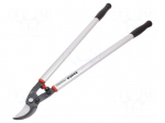 Garden pruner | 800mm | Material: steel | Cutting range: &Oslash;55mm max