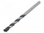 Drill bit | for concrete | &Oslash;: 5/16",8mm | L: 120mm | metal | blister