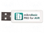 Compiler | Basic | Dongle License | AVR | USB key,DVD disc