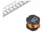 Inductor: wire | SMD | 8.2uH | 80m&Omega; | -40&divide;125&deg;C | &plusmn;20% | 1.5A