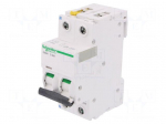 Circuit breaker | 400VAC | Inom: 25A | Poles: 1+N | DIN | Charact: C | 10kA