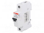 Circuit breaker | 230/400VAC | 2A | Poles: 1 | DIN | Charact: K | IP20