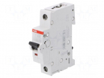 Circuit breaker | 230VAC | Inom: 50A | Poles: 1 | DIN | Charact: B | 6kA
