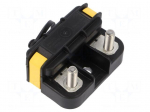 Fuse acces: fuse holder