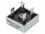 Single-phase bridge rectifier | Urmax: 800V | If: 25A | Ifsm: 400A