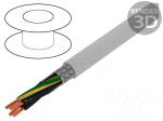 Wire | &Ouml;LFLEX&reg; CLASSIC 115 CY | 4G6mm2 | tinned copper braid | PVC