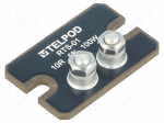 Resistor: thick film | screw | 10&Omega; | 100W | &plusmn;5% | 38x25x2mm | 100ppm/&deg;C