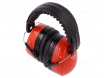 Ear defenders | Attenuation level: 32dB | Side: red
