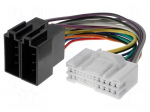 Connector | radio,ISO | Hyundai,Kia | PIN: 24