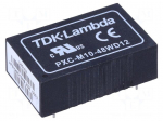 Converter: DC/DC | 10W | Uin: 18&divide;75V | Uout: 12VDC | Uout2: -12VDC | DIP24