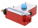 Safety switch: singlesided rope switch | NC + NO | XY2CE | -25&divide;70&deg;C