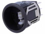 Switch: push-button | Pos: 2 | SPDT | 3A/250VAC | 3A/30VDC | ON-ON | IP65