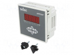 Meter: power factor controller | on panel | LED | 4 digit | 40&divide;300V