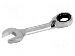 Wrench: combination spanner | rattle | 10mm | L: 95mm | alloy steel