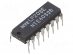 IC: digital | binary adder | CMOS | 3&divide;18VDC | THT | DIP16 | Ch: 3 | 3mA