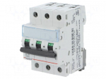 Circuit breaker | 400VAC | Inom: 16A | Poles: 3 | Charact: D | 6kA | IP20