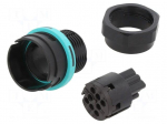 Connector: AC supply | screw terminal | female | TH406 | 10A | 400V