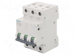 Circuit breaker | 230/400VAC | Inom: 20A | Poles: 3 | Charact: B | 10kA