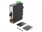Media converter | GIGA ETHERNET/single-mode fiber | 12&divide;48VDC