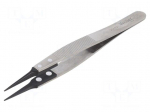 Tweezers | 120mm | for precision works | Blades: narrowed