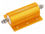 Resistor: wire-wound | with heatsink | 100&Omega; | 85W | &plusmn;5% | 50ppm/&deg;C