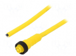 Cable: for sensors/automation | 7/8&rdquo; | PIN: 5 | straight | 3m | plug