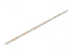 LED tape | white neutral | 5050 | LED/m: 60 | 10mm | white PCB | IP64