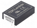 Converter: DC/DC | 15W | Uin: 18&divide;75VDC | Uout: 12VDC | Uout2: -12VDC