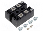 Bridge rectifier: half-controlled | Urmax: 800V | Ufmax: 1.64V | bulk