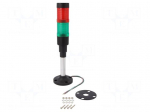 Signalling column | red/green | LED | 230VAC | HBJD-40 | 40mm | -25&divide;55&deg;C