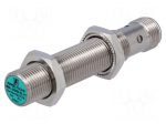 Sensor: inductive | OUT: PNP / NO | 0&divide;4mm | 10&divide;30VDC | M12 | IP67 | 200mA