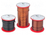 Coil wire | single coated enamelled | 1.7mm | 0.25kg | -65&divide;200&deg;C