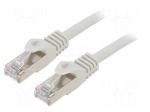Patch cord | S/FTP | Cat: 6a | RJ45 plug,both sides | stranded | Cu | 15m