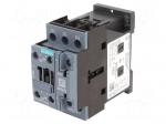 Contactor: 3-pole | NO x3 | Auxiliary contacts: NO + NC | 110VAC | 17A