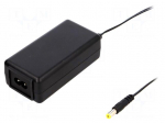 Power supply: switching | 24VDC | 1.5A | Out: 5,5/2,1 | 36W | 90&divide;264VAC