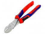 Pliers | side,cutting | high leverage | 200mm