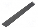 Tape: sealing | W: 50mm | L: 30m | Thk: 3mm | grey | caoutchouc hot-melt