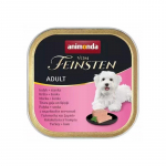 ANIMONDA Vom Feinsten Adult Turkey with ham - wet dog food - 150g