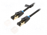 Patch cord | S/FTP | Cat: Cat 8 | RJ45 plug,both sides | Cu | 2m | PVC