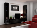 Cama Living room cabinet set VIGO 5 black/black gloss
