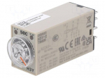 Automation module: timer | 0,5&divide;10s | DPDT | 24VAC | H3Y | socket | PIN: 8
