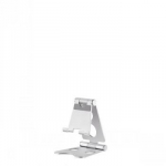 NEWSTAR PHONE DESK STAND (SUITED FOR PHONES UP TO 6,5"), SILVER